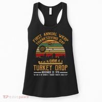 First Annual WKRP Thanksgiving Day Turkey Drop Women's Tank Top thumb 0