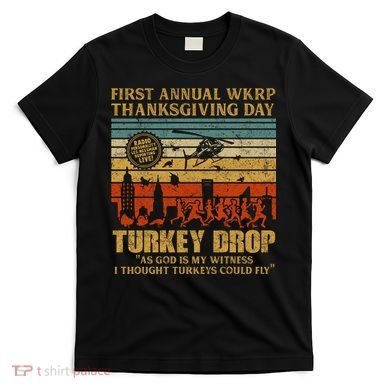 First Annual WKRP Thanksgiving Day Turkey Drop T-Shirt