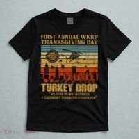 First Annual WKRP Thanksgiving Day Turkey Drop T-Shirt thumb 5