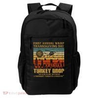 First Annual WKRP Thanksgiving Day Turkey Drop Backpack thumb 0