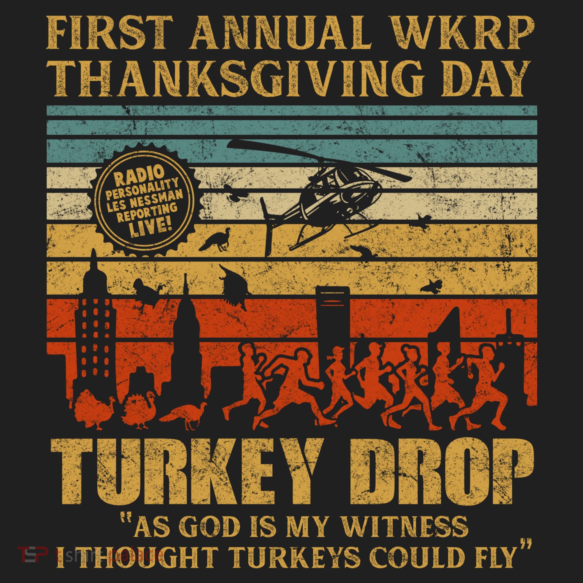 First Annual WKRP Thanksgiving Day Turkey Drop Beanie