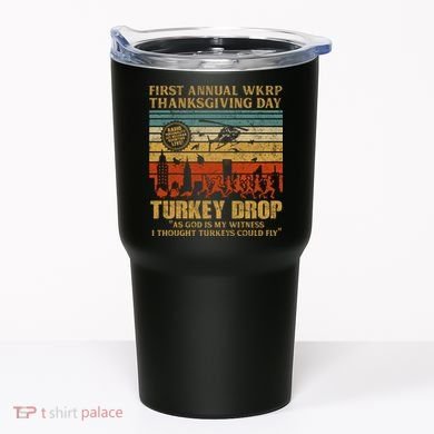 First Annual WKRP Thanksgiving Day Turkey Drop Tumbler