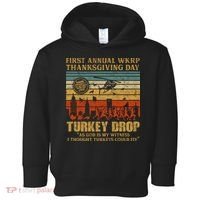 First Annual WKRP Thanksgiving Day Turkey Drop Toddler Hoodie thumb 0
