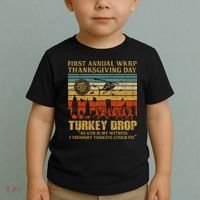 First Annual WKRP Thanksgiving Day Turkey Drop Toddler T-Shirt thumb 2