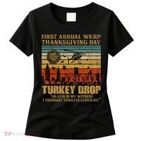 First Annual WKRP Thanksgiving Day Turkey Drop Women's T-Shirt thumb 0