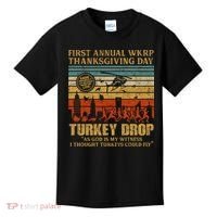 First Annual WKRP Thanksgiving Day Turkey Drop Kids T-Shirt thumb 0