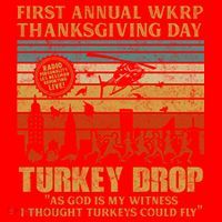 First Annual WKRP Thanksgiving Day Turkey Drop Santa Hat thumb 1