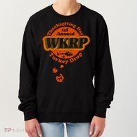 First Annual WKRP Thanksgiving Day Turkey Drop Women's Sweatshirt thumb 0