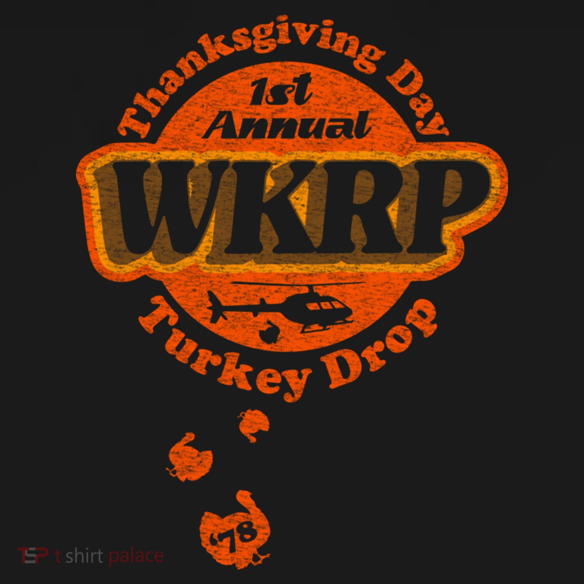 First Annual WKRP Thanksgiving Day Turkey Drop Toddler Hoodie