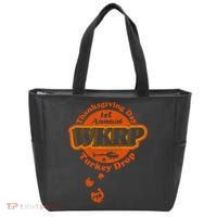 First Annual WKRP Thanksgiving Day Turkey Drop Tote Bag thumb 0