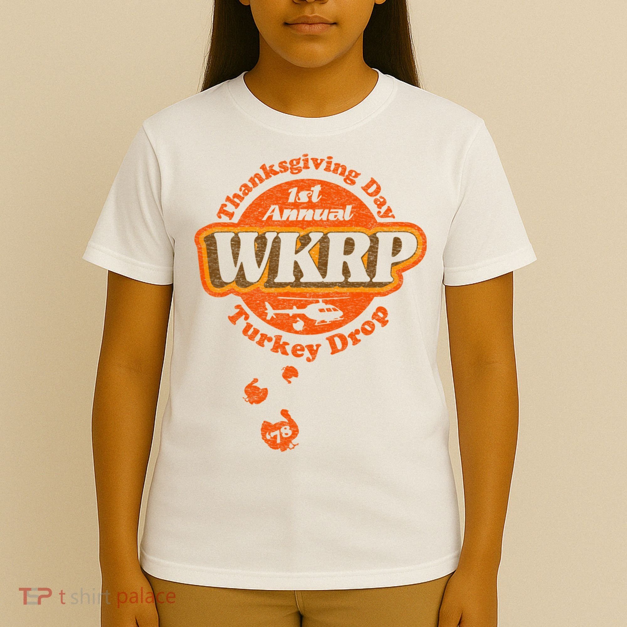 First Annual WKRP Thanksgiving Day Turkey Drop T-Shirt
