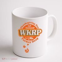 First Annual WKRP Thanksgiving Day Turkey Drop Coffee Mug thumb 1