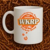 First Annual WKRP Thanksgiving Day Turkey Drop Coffee Mug thumb 2
