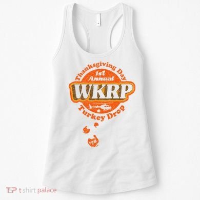 First Annual WKRP Thanksgiving Day Turkey Drop Women's Tank Top