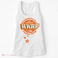 First Annual WKRP Thanksgiving Day Turkey Drop Women's Tank Top thumb 0