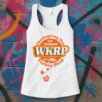 First Annual WKRP Thanksgiving Day Turkey Drop Women's Tank Top thumb 3