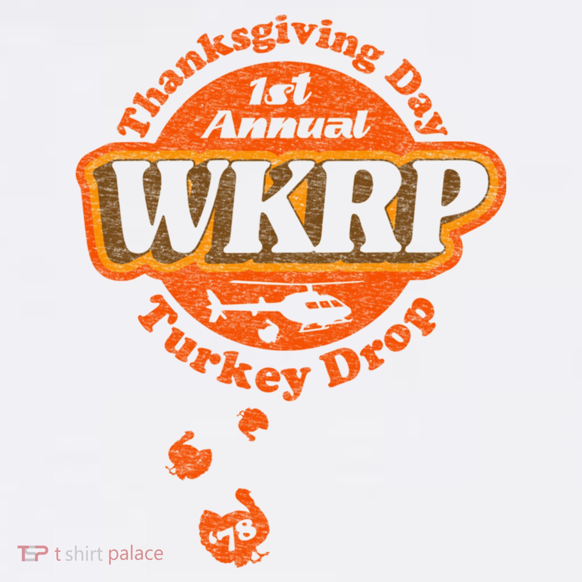 First Annual WKRP Thanksgiving Day Turkey Drop Women's Tank Top