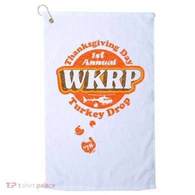 First Annual WKRP Thanksgiving Day Turkey Drop Golf Towel
