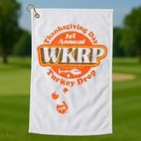 First Annual WKRP Thanksgiving Day Turkey Drop Golf Towel thumb 1