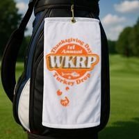 First Annual WKRP Thanksgiving Day Turkey Drop Golf Towel thumb 2