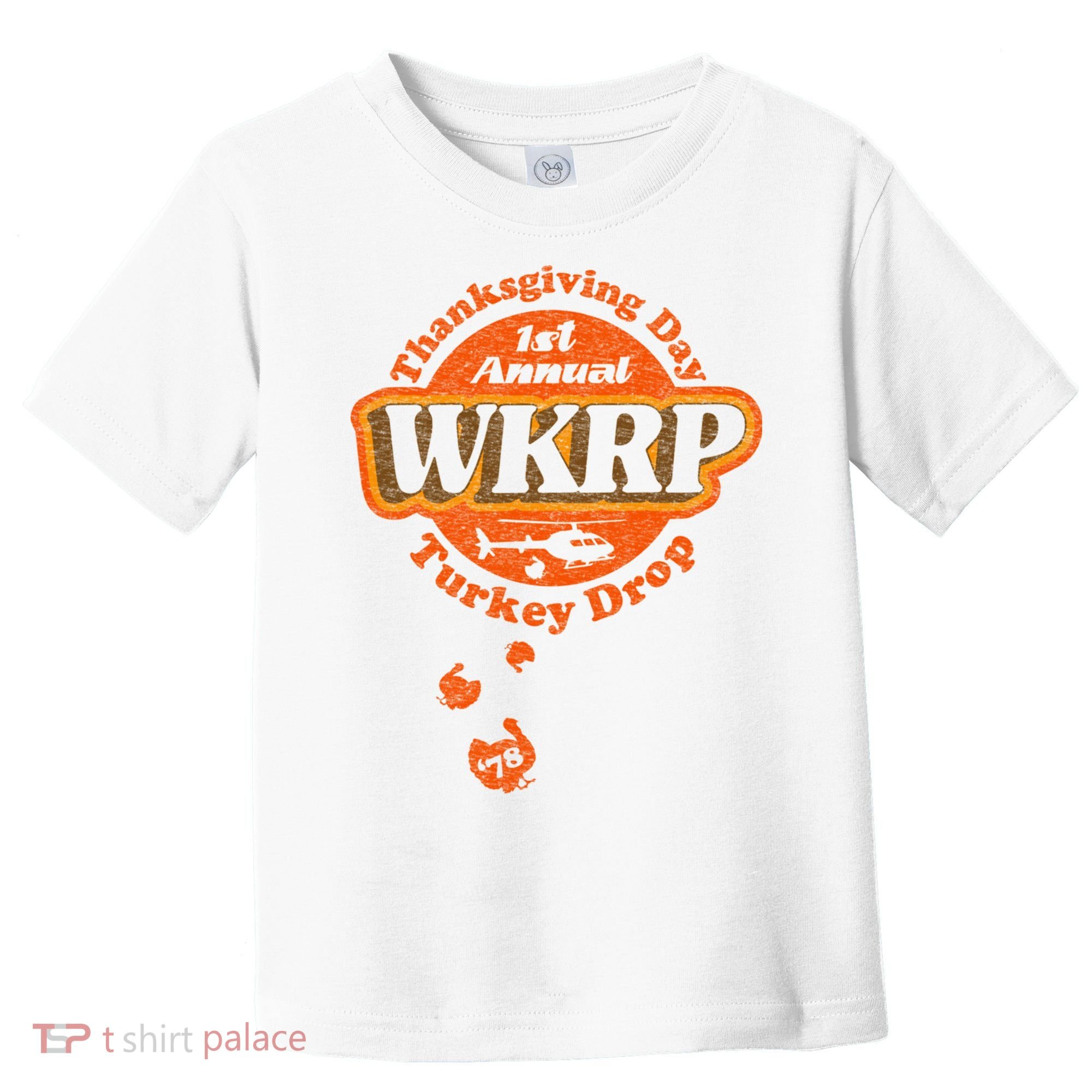 First Annual WKRP Thanksgiving Day Turkey Drop Toddler T-Shirt
