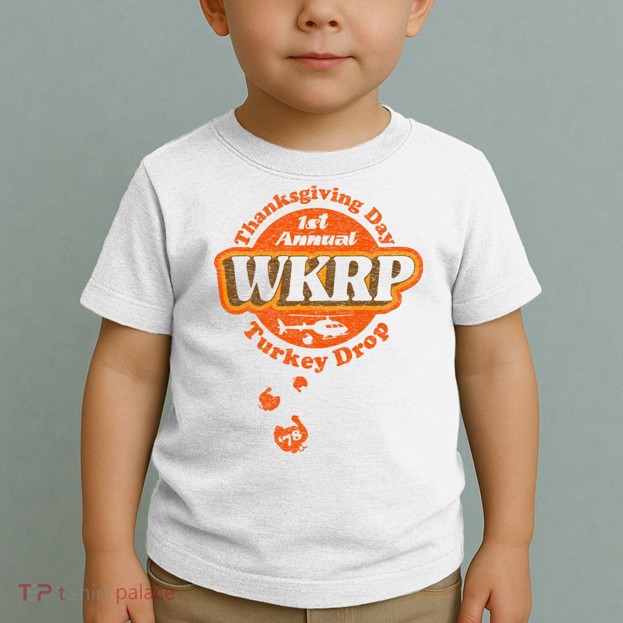 First Annual WKRP Thanksgiving Day Turkey Drop Toddler T-Shirt