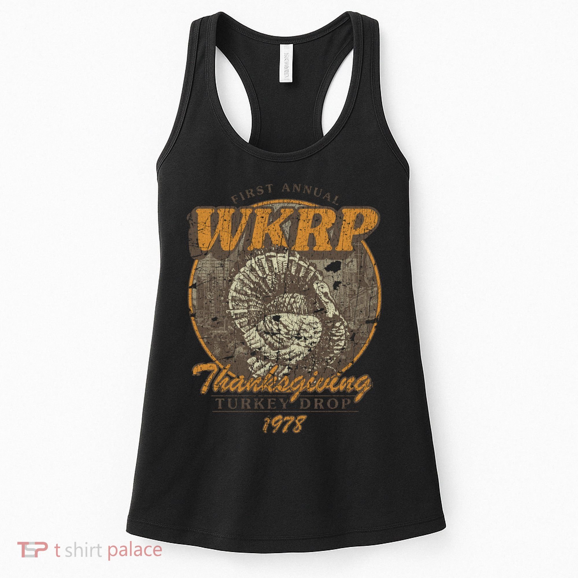 First Annual WKRP Thanksgiving Day Turkey Drop Women's Tank Top