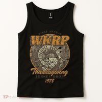First Annual WKRP Thanksgiving Day Turkey Drop Tank Top thumb 2