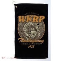 First Annual WKRP Thanksgiving Day Turkey Drop Golf Towel thumb 0
