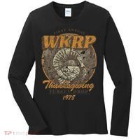 First Annual WKRP Thanksgiving Day Turkey Drop Women's Long Sleeve Shirt thumb 0