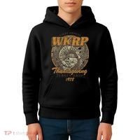 First Annual WKRP Thanksgiving Day Turkey Drop Kids Hoodie thumb 4