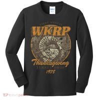 First Annual WKRP Thanksgiving Day Turkey Drop Kids Long Sleeve Shirt thumb 0