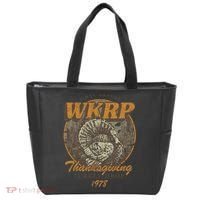 First Annual WKRP Thanksgiving Day Turkey Drop Tote Bag thumb 0