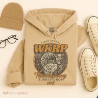 First Annual WKRP Thanksgiving Day Turkey Drop Hoodie thumb 4