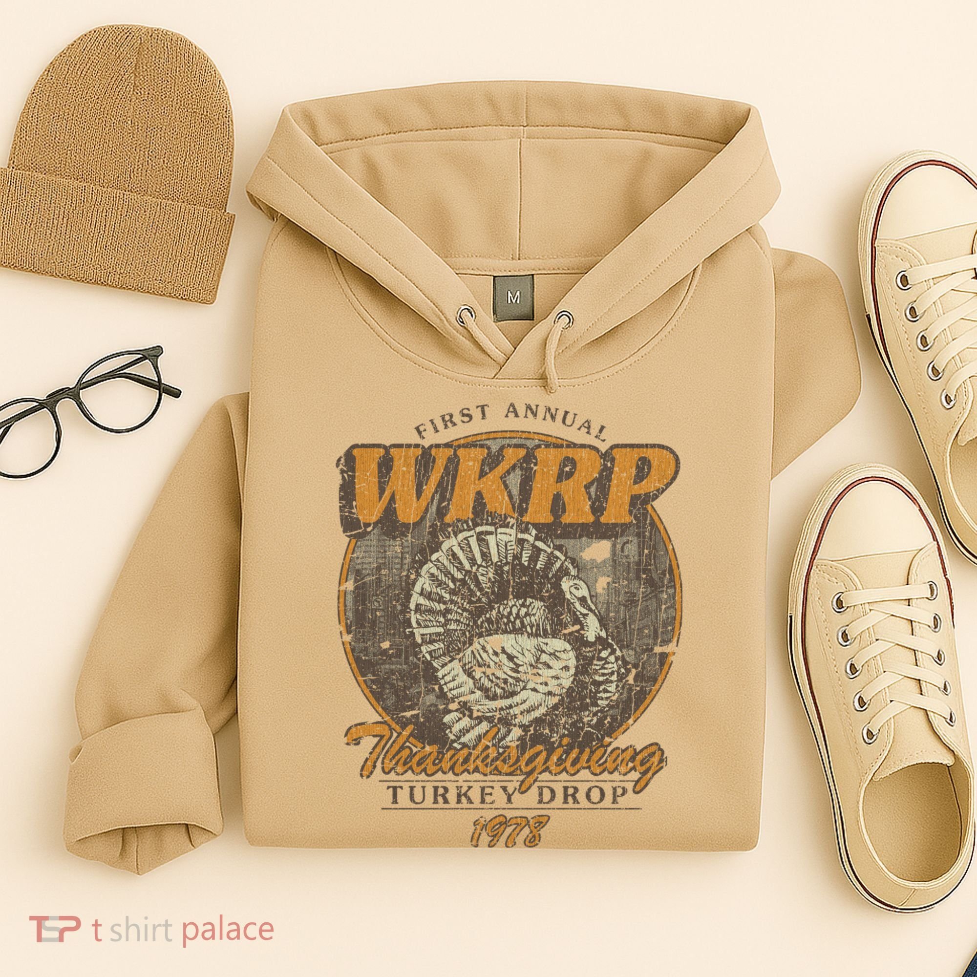 First Annual WKRP Thanksgiving Day Turkey Drop Hoodie
