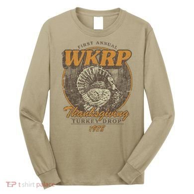 First Annual WKRP Thanksgiving Day Turkey Drop Long Sleeve Shirt