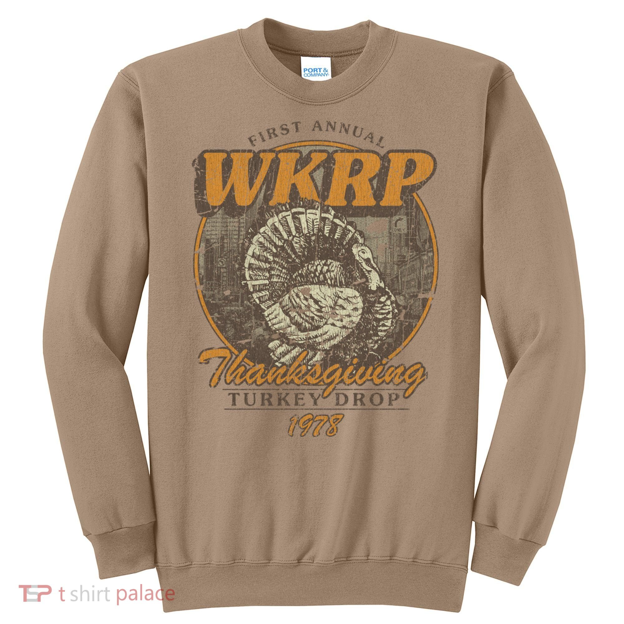 First Annual WKRP Thanksgiving Day Turkey Drop Sweatshirt