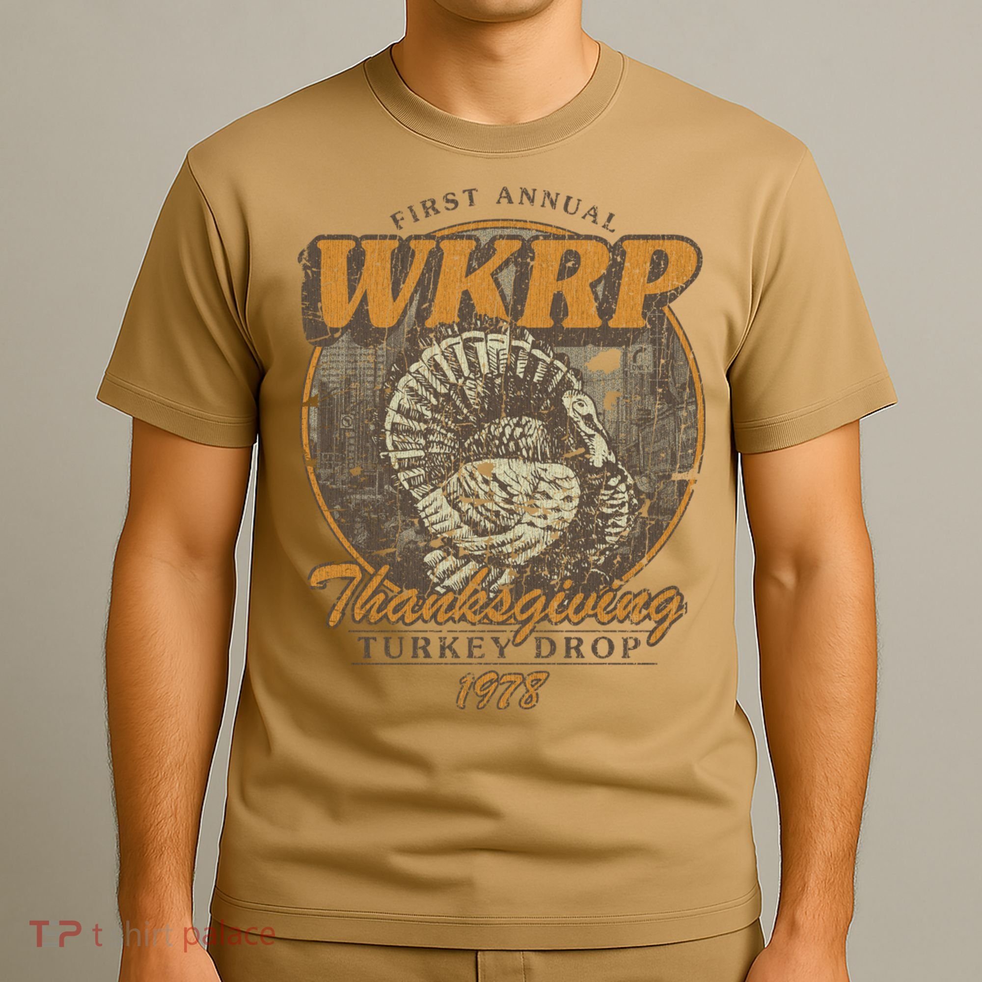 First Annual WKRP Thanksgiving Day Turkey Drop T-Shirt