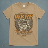 First Annual WKRP Thanksgiving Day Turkey Drop T-Shirt thumb 5