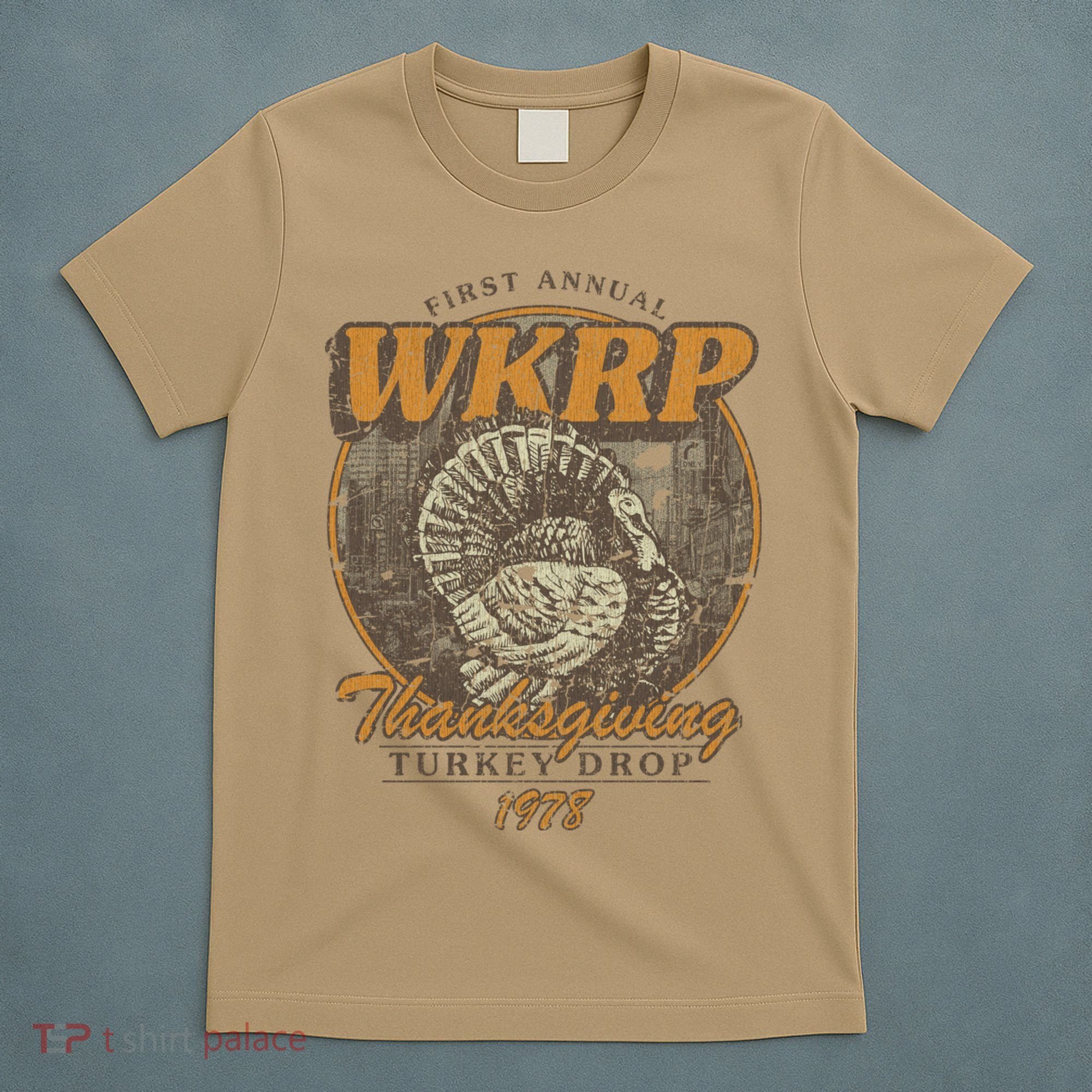 First Annual WKRP Thanksgiving Day Turkey Drop T-Shirt