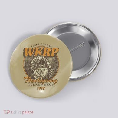 First Annual WKRP Thanksgiving Day Turkey Drop Button