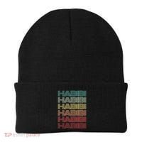 Funny Arabic Word HABIBI Retro Wife Halal Arab Yalla Wedding Beanie thumb 0