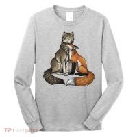 Fox And Wolf Long Sleeve Shirt thumb 0