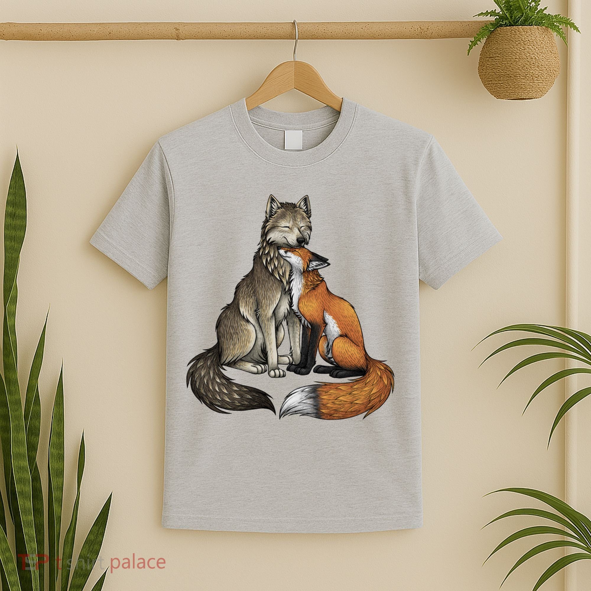 Fox And Wolf T-Shirt
