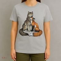 Fox And Wolf T-Shirt thumb 4
