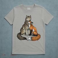 Fox And Wolf T-Shirt thumb 5