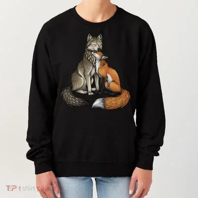 Fox And Wolf Women's Sweatshirt