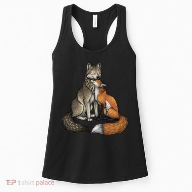 Fox And Wolf Women's Tank Top