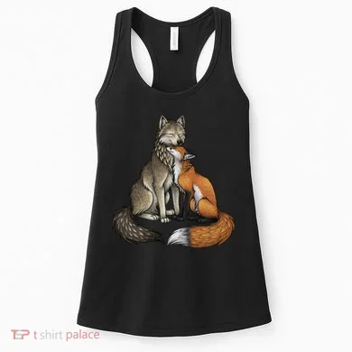 Fox And Wolf Women's Tank Top