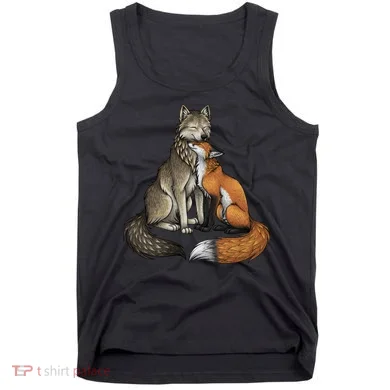 Fox And Wolf Tank Top